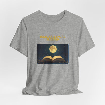 Reader Before Sleeper T-Shirt — Moonlit Book Lovers Tee